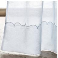 LaRedouteInterieursSYLVAPolyester/LinenVoilePanelWithEmbroidered